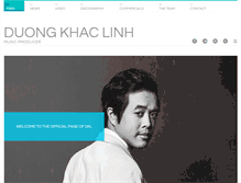 Tablet Screenshot of duongkhaclinh.com